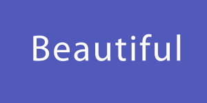 #thinkbeautiful