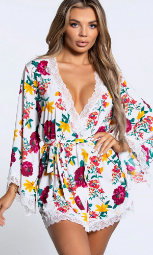 bright floral lounge wear from yandy
